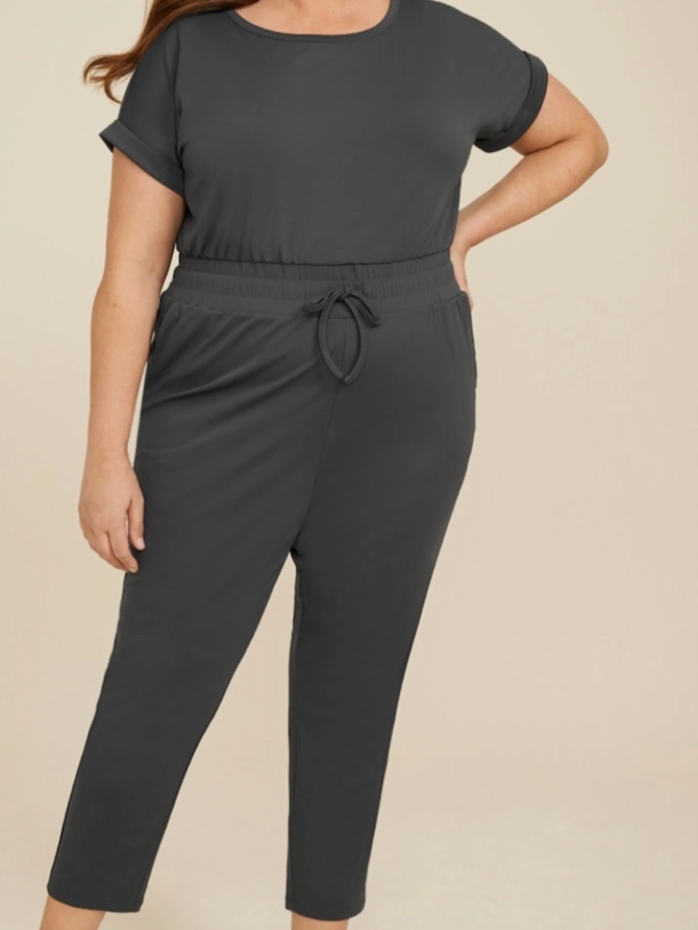 Gray Jumpsuit from Maurices